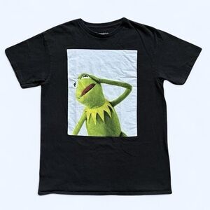 Kermit Graphic Short Sleeve Tee - Black